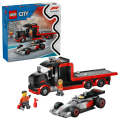 Klocki LEGO 60493 Ciężarówka F1 z bolidem Audi F1 z serii LEGO CITY