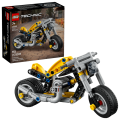 Klocki LEGO 42225 Żółty motocykl z serii LEGO TECHNIC