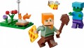 KLOCKI LEGO 30732 Potyczka Alex przy ognisku Z SERII LEGO Minecraft