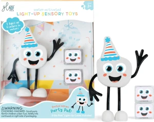 Glo Pals 3151 Postać do kąpieli Party  Pal z kostkami świecącymi