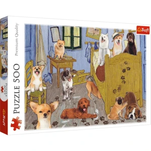TREFL 37539 Puzzle 500 Pokój van Gogha   Psia Rewolucja