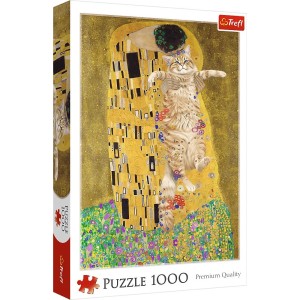 TREFL 10962 Puzzle 1000 Purrfekcyjny Pocałunek