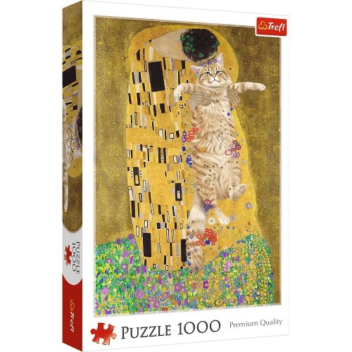 TREFL 10962 Puzzle 1000 Purrfekcyjny Pocałunek