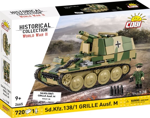 KLOCKI COBI 2665 Sd.Kfz.138/1 GRILLE Ausf. M