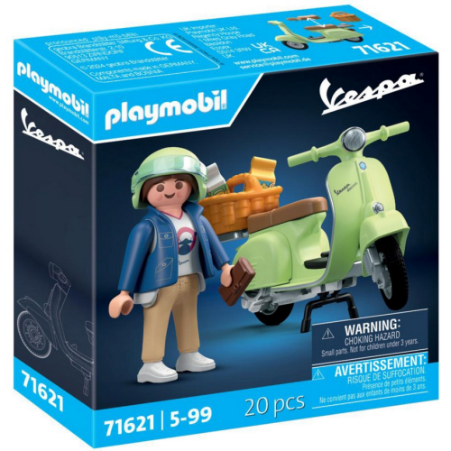 PLAYMOBIL 71621 1969 Vespa 150 Sprint Veloce, jasnozielony