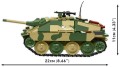 KLOCKI COBI 2670 JAGDPANZER 38(t) HETZER “CHWAT“ (BRAVE)