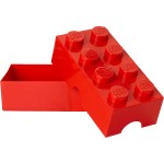 40041730 POJEMNIK LEGO 8 CZERWONY