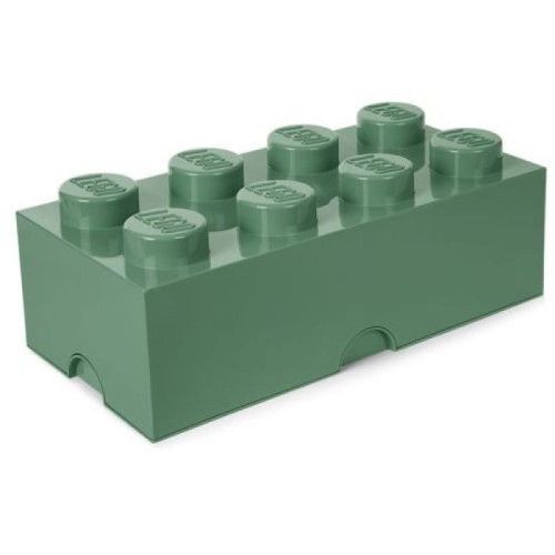 40041747 Pojemnik LEGO 8 Brudna zieleń 