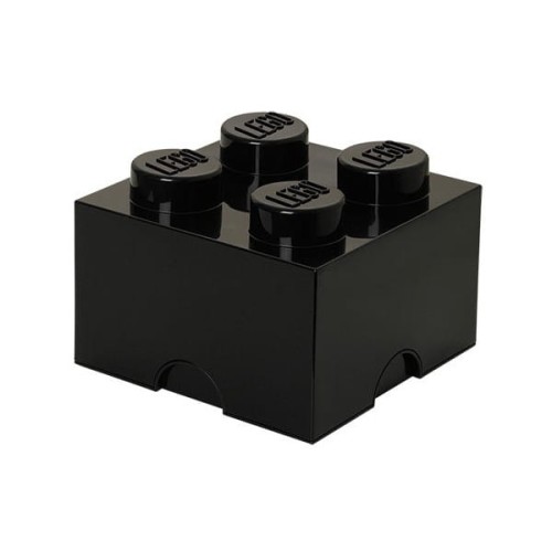 40031733 Pojemnik LEGO 4 CZARNY