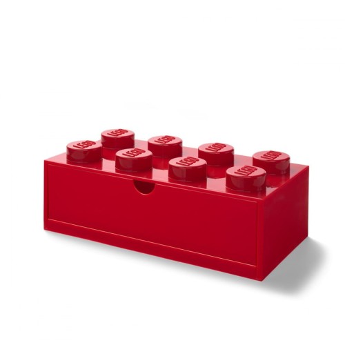 40211730 Szuflada LEGO Biurko 8 czerwony
