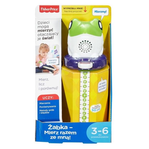  FISHER PRICE FLR16 Żabka - Mierz ze mną!