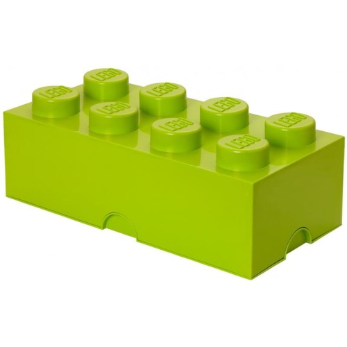 40041220 Pojemnik LEGO 8 jasnozielony